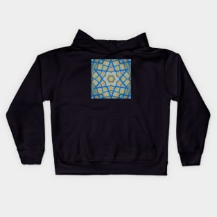 P25C, Abstract Geometric Colorful Unique Original Zen Contemporary Art Kids Hoodie